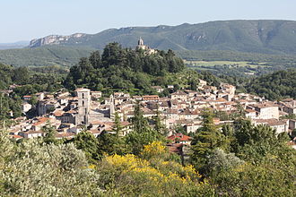 Vue de Forcalquier