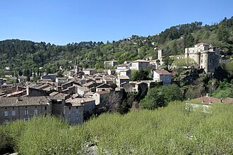 Vue de Largentière