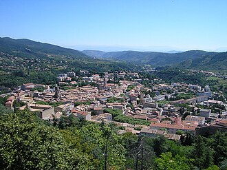 Vue de Privas