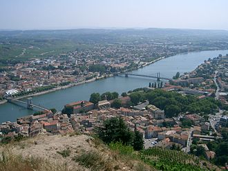 Vue de Tournon-sur-Rhône