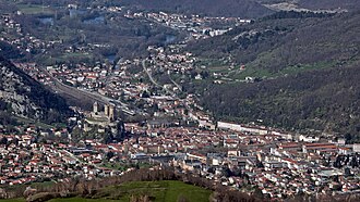 Vue de Foix