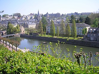 Vue de Vire Normandie