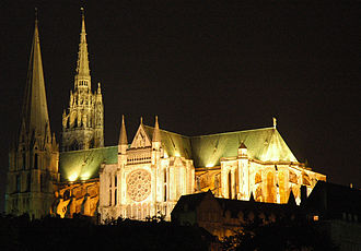 Vue de Chartres
