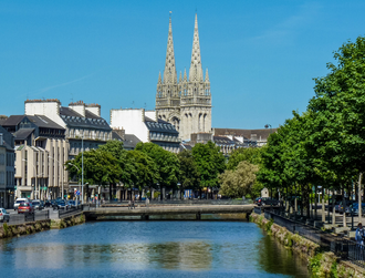 Vue de Quimper