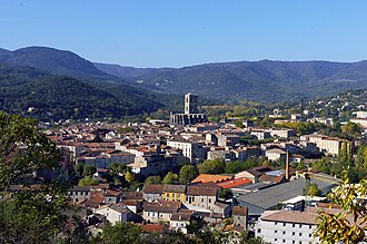 Vue de Lodève