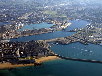 Vue de Saint-Malo