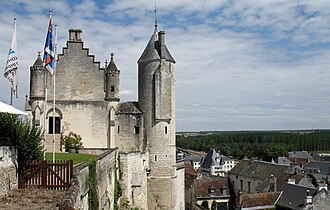 Vue de Loches