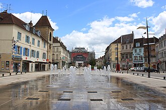 Vue de Lons-le-Saunier