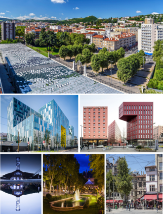 Vue de Saint-Étienne