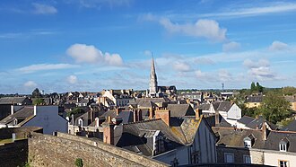 Vue de Châteaubriant