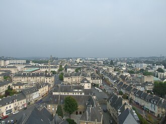 Vue de Saint-Lô