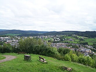 Vue de Château-Chinon (Ville)