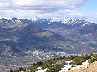 Vue d’Argelès-Gazost