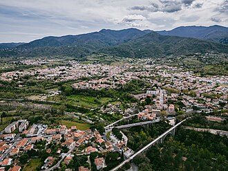 Vue de Céret