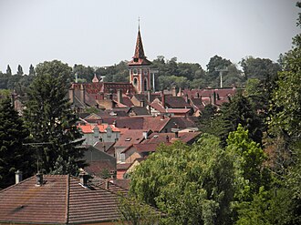 Vue de Louhans