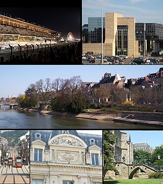 Vue de Le Mans