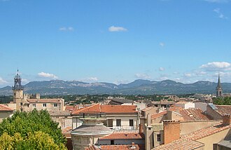 Vue de Carpentras