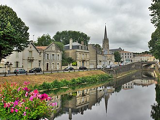 Vue de Fontenay-le-Comte